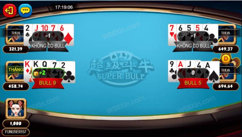 Hướng Dẫn Cách Chơi Bài Bull Bull Tại W88 Casino 5 Tận Dụng Chế Độ Chơi Thử